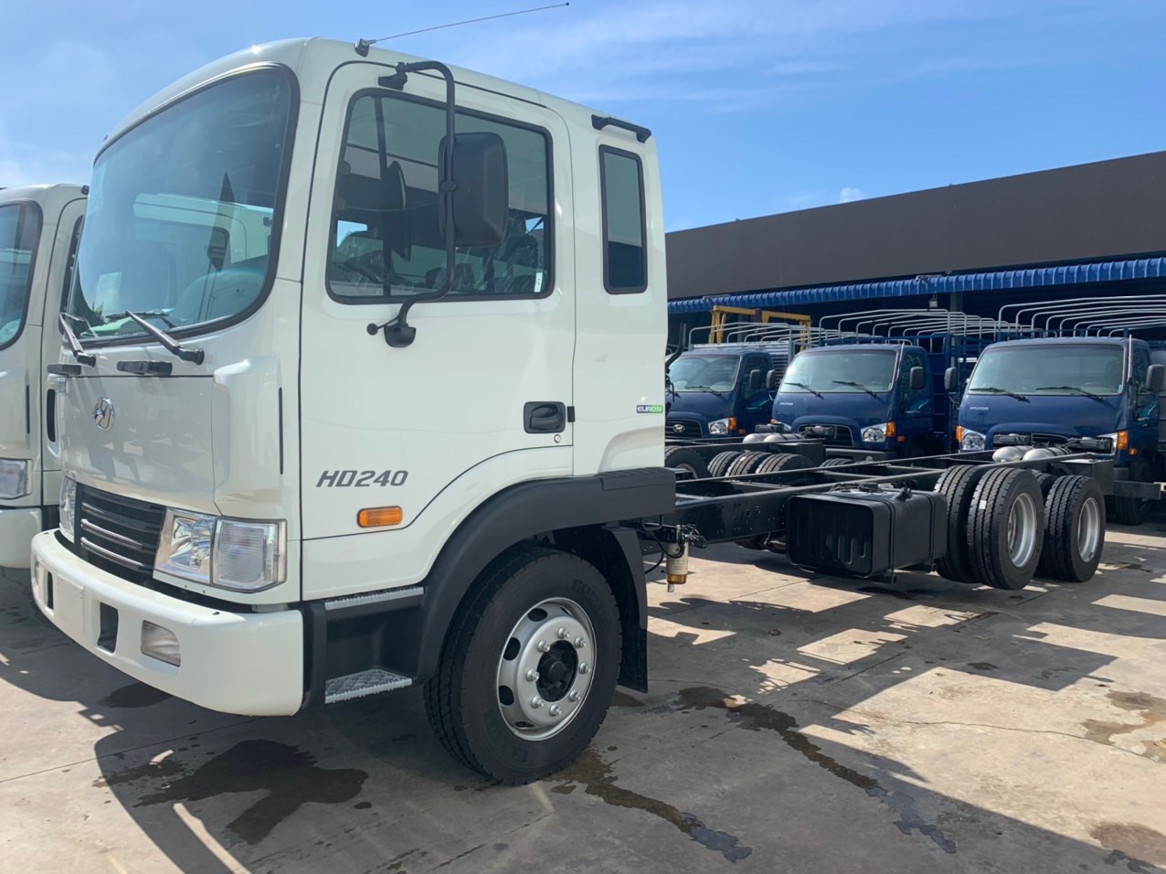 HD240 là 1 trong 5 dòng xe tải Hyundai bán chạy nhất 